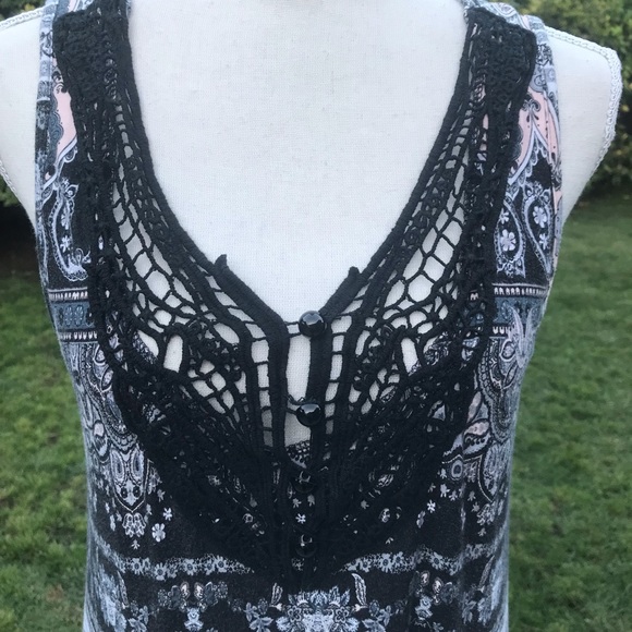 ❌SOLD!❌ Lavish Paisley Dress Size 1X - Picture 5 of 5